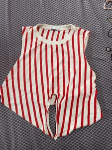 Zara Crop Knot Top