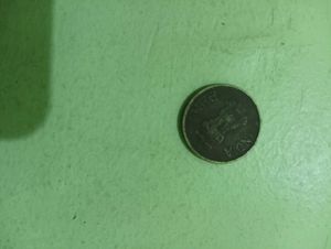 Vintage Indian 5 Won Coin