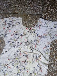 White Silk Suit