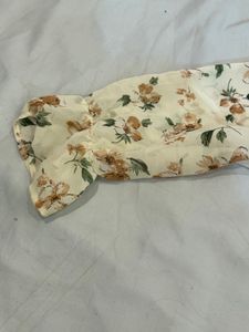 White Floral Dress