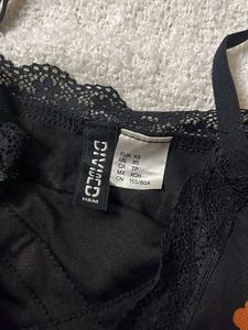 Floral Lace Trim Cami Top