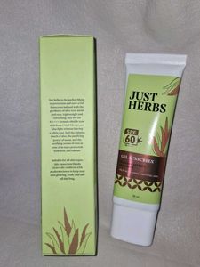 Just Herbs Spf60 PA+++ Gel Sunscreen