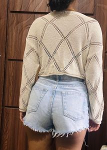 Crochet Knit Crop Top