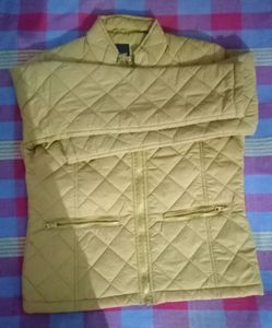 Yellow Padded Jacket Women