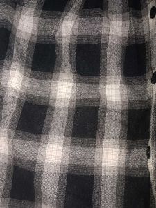 Hooded Plaid Shirt