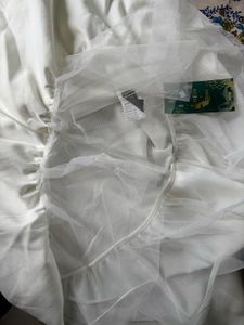 White Ruffle Dress