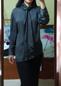 Satin Blouse.
