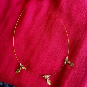 Peacock Charm Invisible Chain
