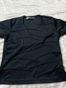 Black Crop Top