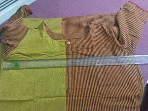Striped Cotton Kurti Dress
