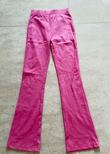 Pink Flared Pants