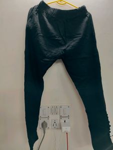 Cotton Black Pant