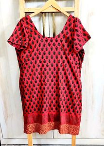 Silk Printed Kurti Size-42-44