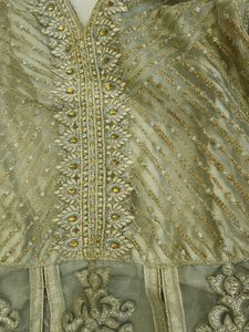 Heavy Bride Pakistani Style GownWith Dupata