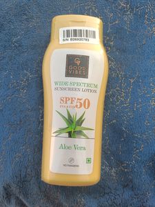 Good Vibes Sunscreen Lotion SPF 50