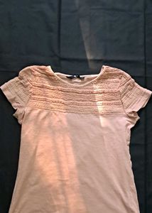 Nude Coloured Western Top