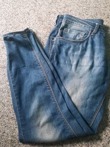 HERE&amp;NOW Brand Women Blue Skinny Fit High Rise Je