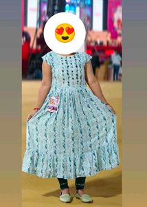 Elegant Floral Print Kurta