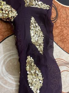 Elegant Purple Embroidered Kurta Set