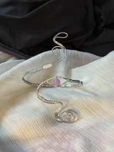 Silver Wire Upper Arm Cuff