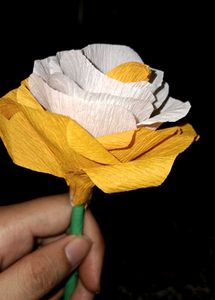 Handmade Paper Rose Flower