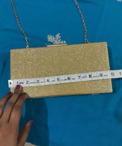 Gold Shimmer Clutch