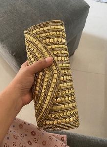 Elegant Beaded Clutch Handmade