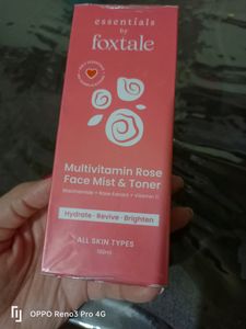 Foxtale Multivitamin Rose Face Mist & Toner
