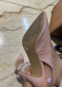 Pink Pointed Heels