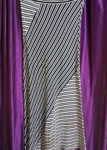 COMBO OF 2 | STYLISH BLACK TOP &amp; FULL LENGTH SKIRT