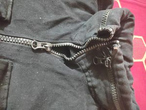 Amazing Dark Black Jacket With Hidden Hoddie