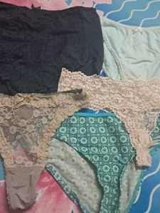 Combo  O  Five  Imported Fabric Panty