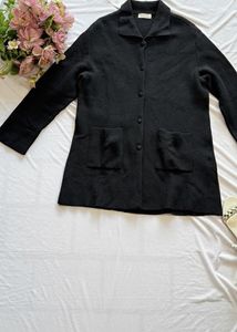 Classic Black Cardigan