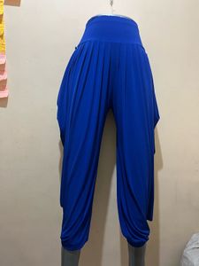 Amour Basic Blue Designer Dhoti Style