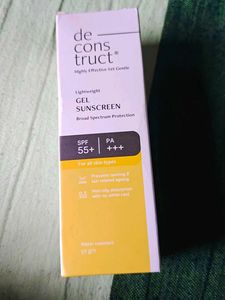 Deconstruct SPF 55+ Gel Sunscreen