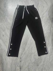 Striped Black Track Pants