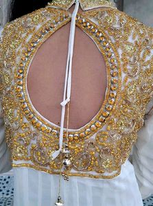White gown!