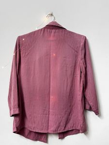 Pink Shirt  3/4 Sleeve Button-Down