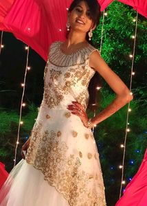 White Net Gown