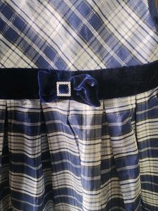 Cute Plaid Girls Dress