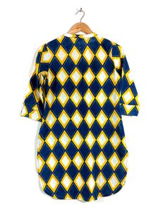 Blue &amp; Yellow Kurta (Women)