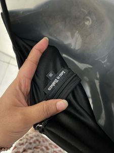 Pintrest Black One-Shoulder Dress