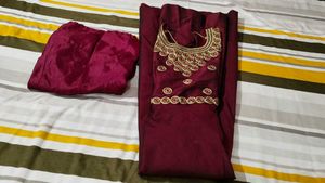 Maroon Gown