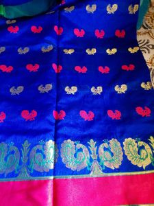 Royal Blue Saree