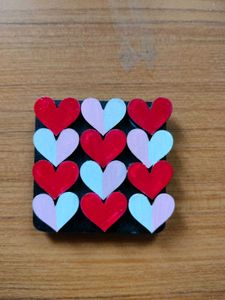 Handmade Heart Fridge Magnets &amp; Keychain