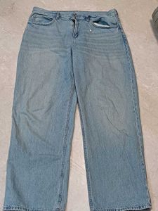 Zara High Waist Wide Leg Jeans