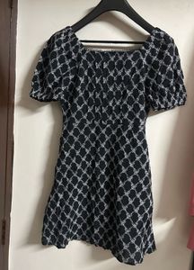 Patterned Mini Dress