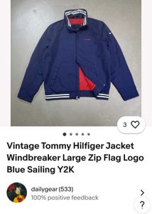 Vintage Tommy Hilfiger Jacket Windbreaker