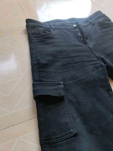 Black Straight Fit Jeans