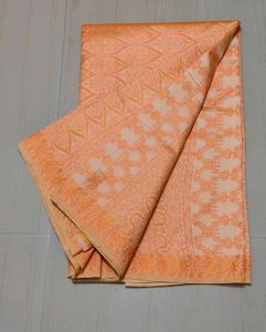 Peach Color Dress Material